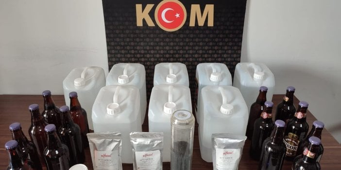 Eskişehir'de 4 bin 744 litre alkol ele geçirildi