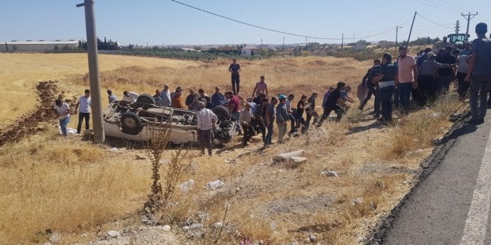 Adıyaman'da pikap şarampole yuvarlandı: 1 ölü, 3 yaralı