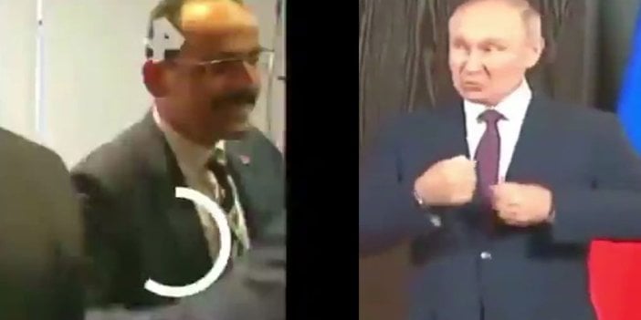 Putin heyettekilerle selamlaşan İbrahim Kalın'ın taklidini yaptı. Şanghay İşbirliği Örgütü Zirvesi’nde şaşırtan olay