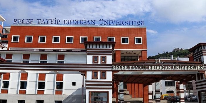 Recep Tayyip Erdoğan Üniversitesi 2 Öğretim Üyesi alımı için ilana çıktı