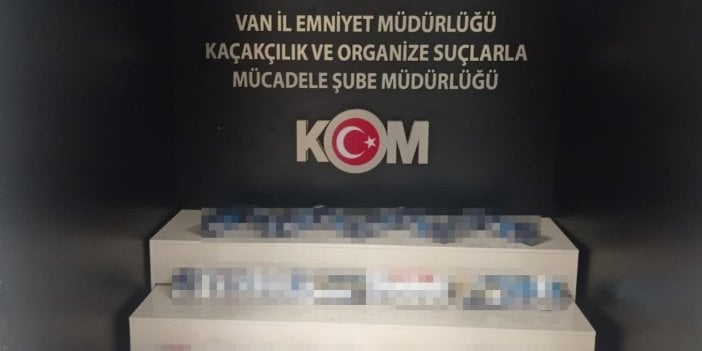 Van’da kaçakçılık operasyonu