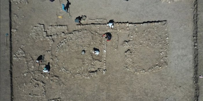 Ölü yemeğinin izleri bulundu görenlerin ağzı açık kaldı. Son nefesini bacaklarını karnına çekerek vermişti