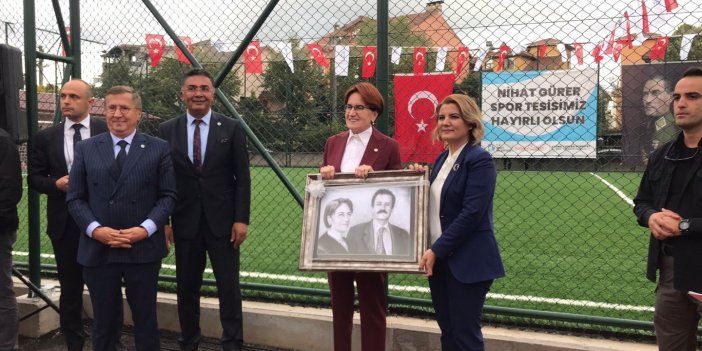 Meral Akşener Kocaeli’nde abisi Nihat Gürer’in adının verildiği tesisin açılışına katıldı