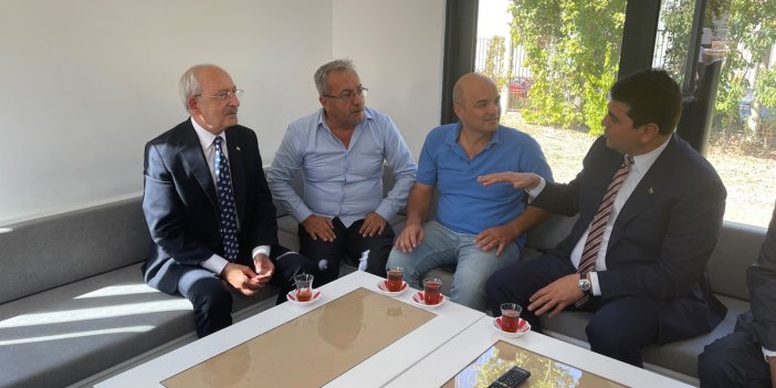 Kılıçdaroğlu, DP Genel Başkanı Gültekin Uysal ile görüştü