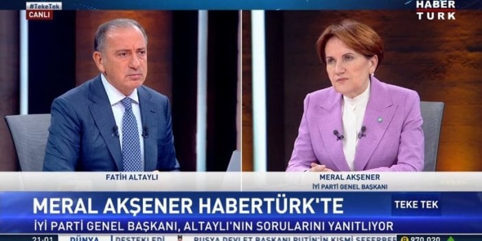 İYİ Parti lideri Meral Akşener'den gündem yaratacak cumhurbaşkanı adayı açıklaması