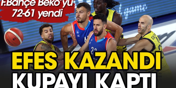 Cumhurbaşkanlığı Kupası Anadolu Efes'in