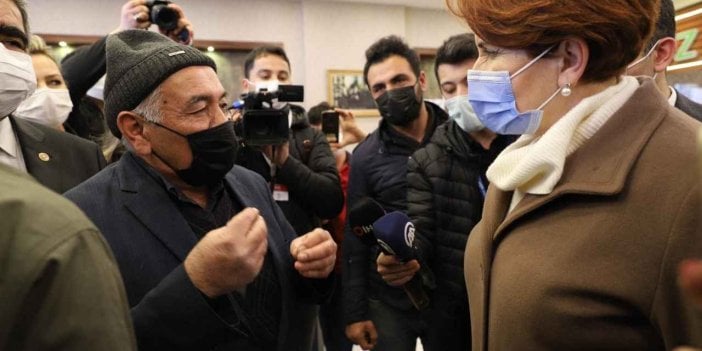 Çocuğuma harçlık veremedim. Meral Akşener'i gören vatandaş yaşadığı gerçekleri anlattı