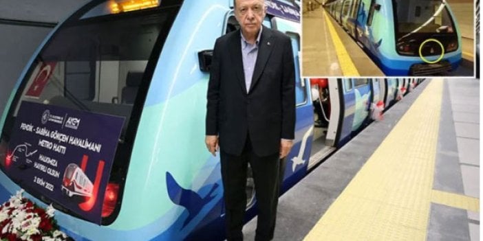 İBB'den metro paylaşımı: Logo kapatmakla İBB yok olmaz