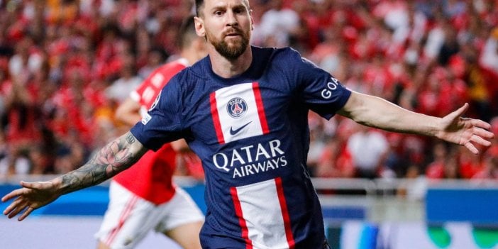 Lionel Messi Benfica'ya golünü attı rekor geldi