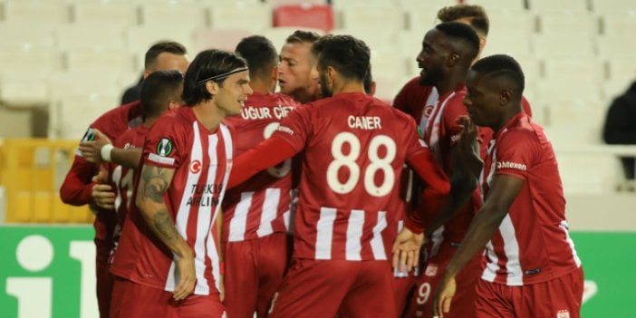 Sivasspor'un golü UEFA tarihine geçti