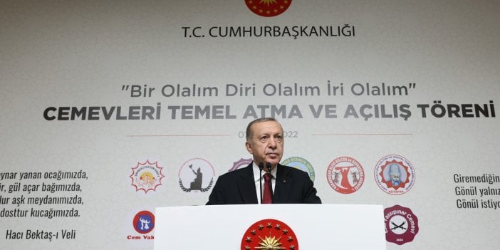 Cemevlerine ibadethane statüsü yok, Erdoğan açıkladı: Alevi-Bektaşi Kültür ve Cemevi Başkanlığı kurulacak