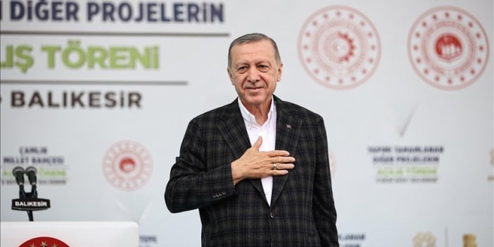 Erdoğan Balıkesir'de konuştu: Bu kardeşiniz başta olduğu sürece faiz her ay inecek