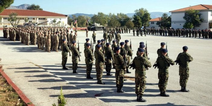 ABD ve Yunanistan'dan Türkiye sınırında ortak tatbikat. Silahsız kalması gereken adalara askeri yığınak yapılmıştı