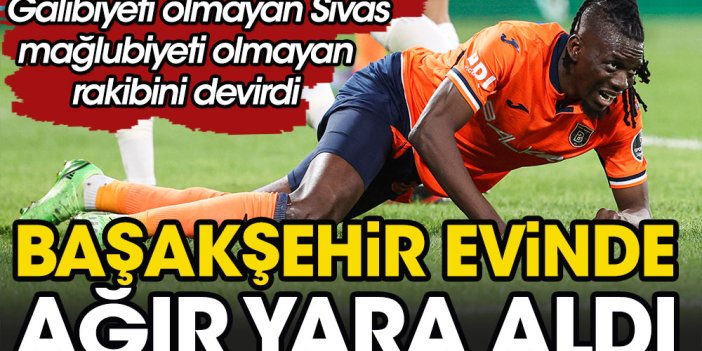 Başakşehir evinde Sivasspor'a vuruldu!