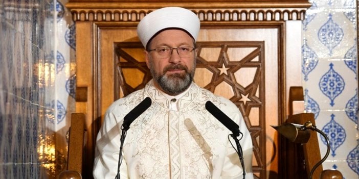 İmamlardan Diyanet İşleri Başkanı Ali Erbaş'a zehir gibi tepki. Hakkım haram olsun dediler