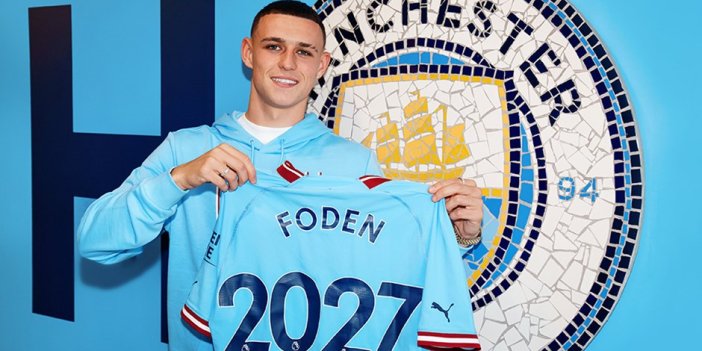 Manchester City'nin yıldızı 2027'ye kadar uzattı