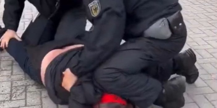 Alman polisi taraftarı öldüresiye dövdü. İnsanlık dışı hareket