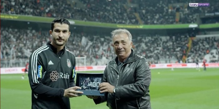 Trabzonspor derbisi öncesi Necip Uysal'a plaket