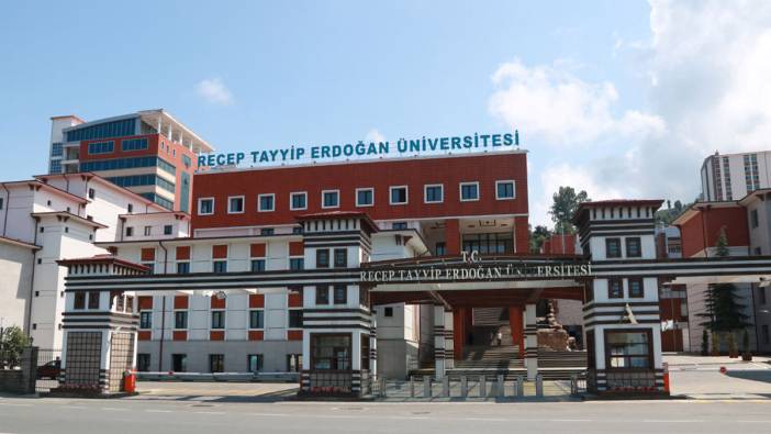 Recep Tayyip Erdoğan Üniversitesi personel alacak