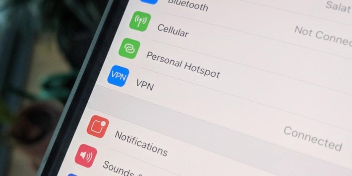 iPhone'daki VPN sorunu devam ediyor iddiası. Görüntüler sızdırıldı