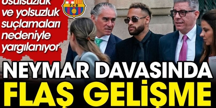 Neymar hakim karşısına çıktı. Hapse girebilir