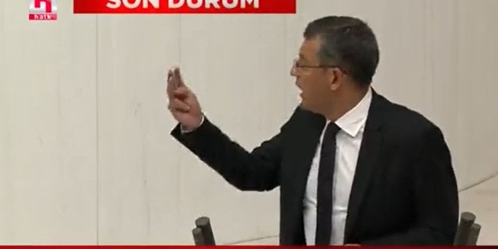 CHP'li Özgür Özel'den Bakan Dönmez'e zehir zemberek sözler. Kürsüye vura vura konuştu