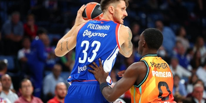 Anadolu Efes Valencia'ya mağlup oldu