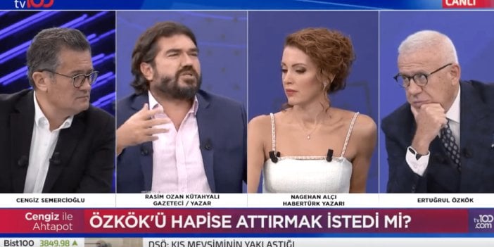 Rasim Ozan Kütahyalı Hürriyet'e yaptıkları operasyonu TV100 canlı yayınında itiraf etti. Bu adam yargılanıp Silivri otobüsüne binmeli