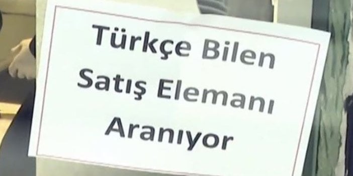 Bu ilan başka ülkede değil İstanbul'un sosyete semtinde asıldı