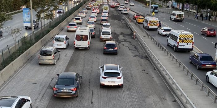 İstanbul'da trafik yoğunluğu yüzde 42 oldu