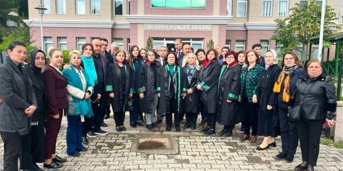 Meral Akşener talimat verdi. 300 kadın avukat Amasra'ya gitti