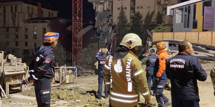 Küçükçekmece'de istinat duvarı çöktü: 1 Öğrenci yurdu ve 6 bina boşaltıldı