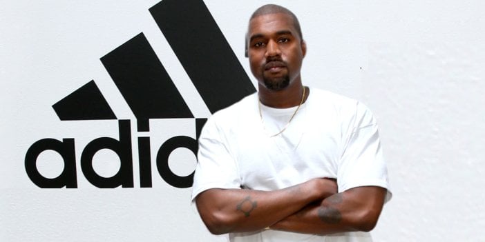 Kanye West'e Adidas'tan büyük şok: Antisemitik sözleri ortaklığı bitirdi