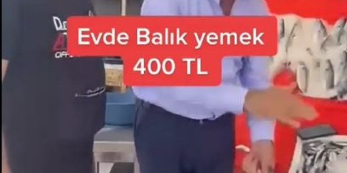 Mustafa Sarıgül'ün palamut isyanı. Palamudu da tokatladı