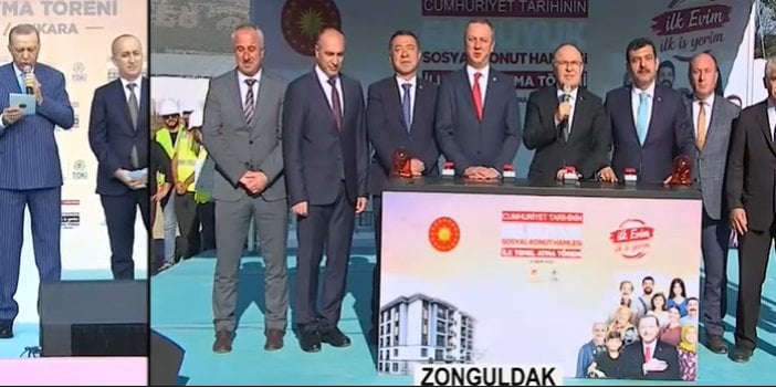 Erdoğan canlı yayında isimlerini saydı ardından bu ses duyuldu: Yandık