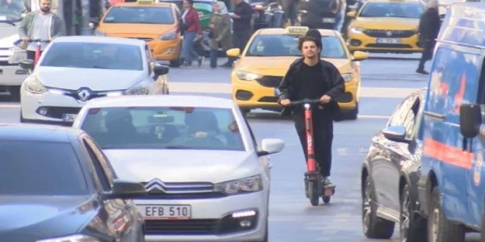 Scooter kazaları için ters çizgi önerisi