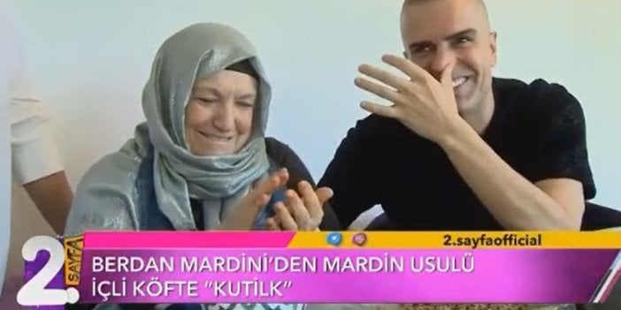 Burnunu karıştırıp içli köfte yapan Berdan Mardini gelen tepkilere cevap verdi