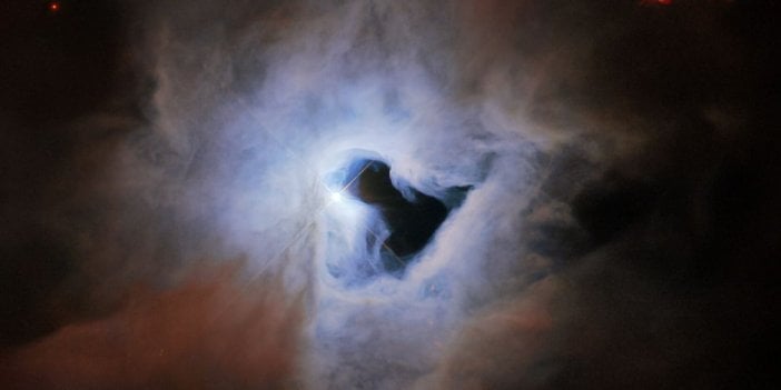 Uzay'ın anahtar deliği fotoğraflandı. Hubble Uzay Teleskobu yakaladı