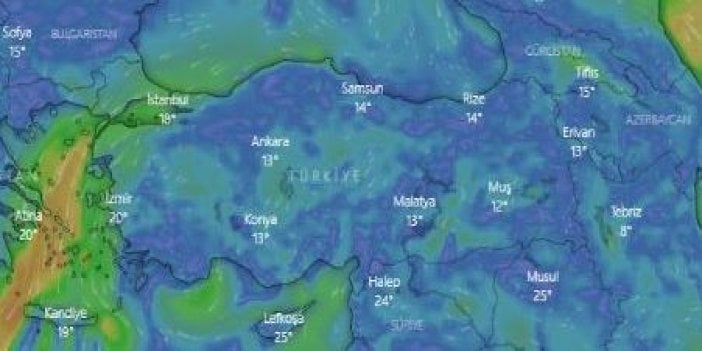 Meteoroloji uyardı bugün çok kuvvetli geliyor