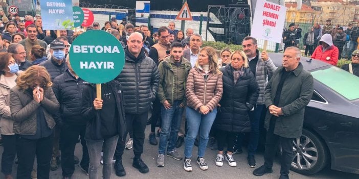 İş makineleri Göktürk'e çevik kuvvetle girdi: 1 vatandaş yaralandı