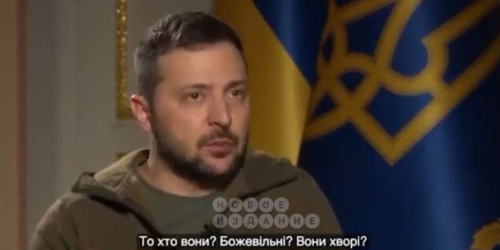 Zelensky'den Ruslara müzakere çıkışı: Hasta mı bunlar? Yarım günde 54 füze atıyorlar, sonra konuşalım diyorlar