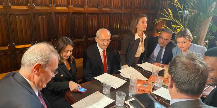 Orhan Uğuroğlu İngiltere'den bildiriyor... İşte Kılıçdaroğlu'nun Londra'daki toplantısı