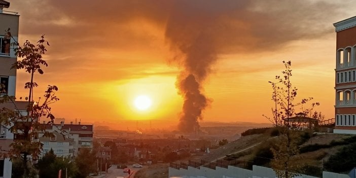 Tekstil fabrikası yangını ile mücadelede 24'ncü saat