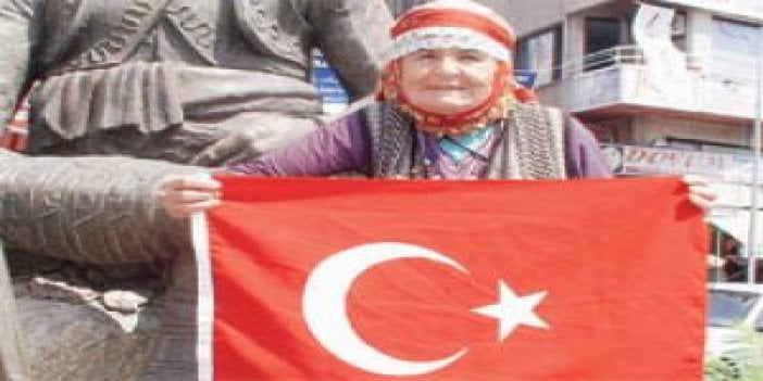 Baş efe adayı Ayşe Nine'ye destek