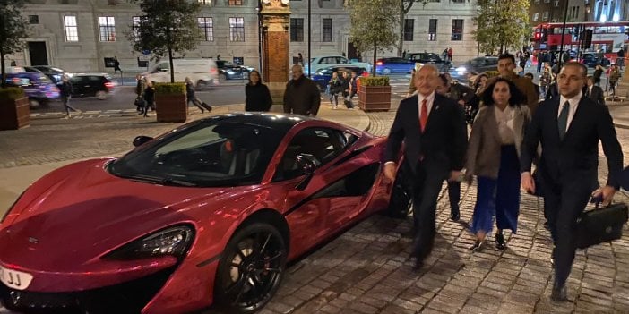 Orhan Uğuroğlu Londra’dan bildiriyor: Kılıçdaroğlu sahibi Katarlı olan Ferrari’nin yanından geçti