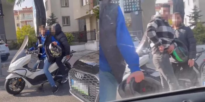 İki motosikletli dört kişiden, sosyal medya fenomeni Nilay Toprak'a trafikte saldırı. Saldırı videosunu paylaştı