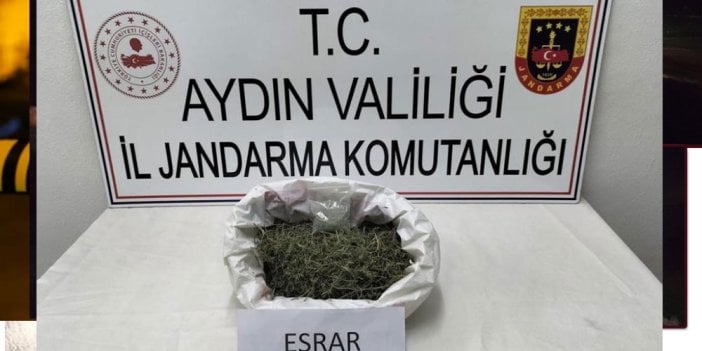 Aydın’da 2 bin 579 gram uyuşturucu ele geçirildi