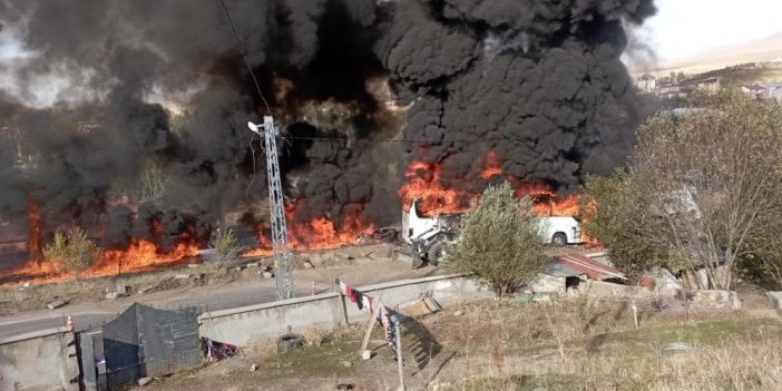 Ağrı’da tanker yolcu otobüsüyle çarpıştı. Erdoğan açıkladı: 7 vatandaş hayatını kaybetti