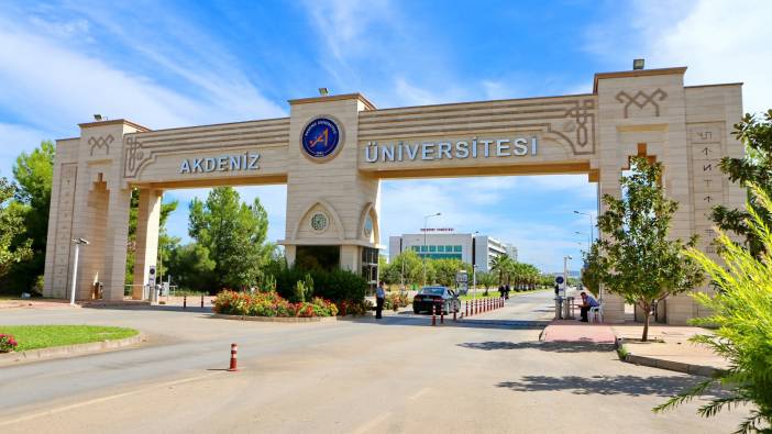 Akdeniz Üniversitesi personel alacak (08 Kasım 2022)