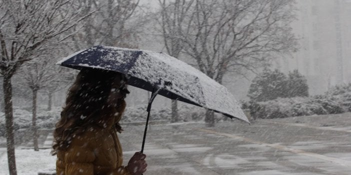 Meteoroloji'den 8 ile kar alarmı. Uyarı üstüne uyarı yapıldı